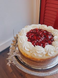 cherry cheesecake